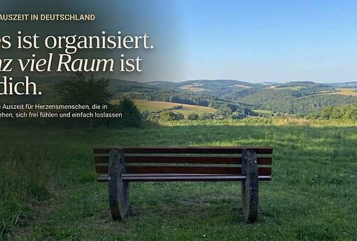 Auszeit Workation (ca. 300 km von Frankfurt entfernt)
