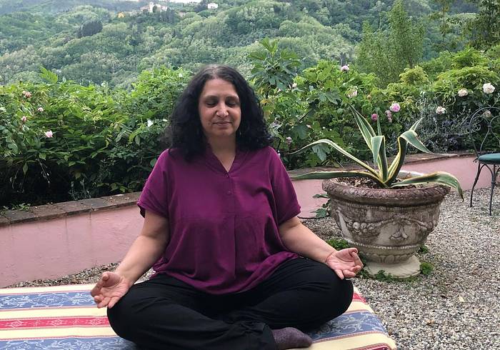 Meditation im Freien Meditation im Freien