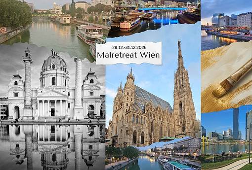 Farbe für das neue Jahr – Kreatives Malretreat zum Jahreswechsel in Wien Farbe für das neue Jahr – Kreatives Malretreat zum Jahreswechsel in Wien