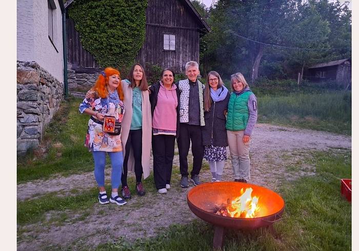 Ritual am Feuer Ritual am Feuer