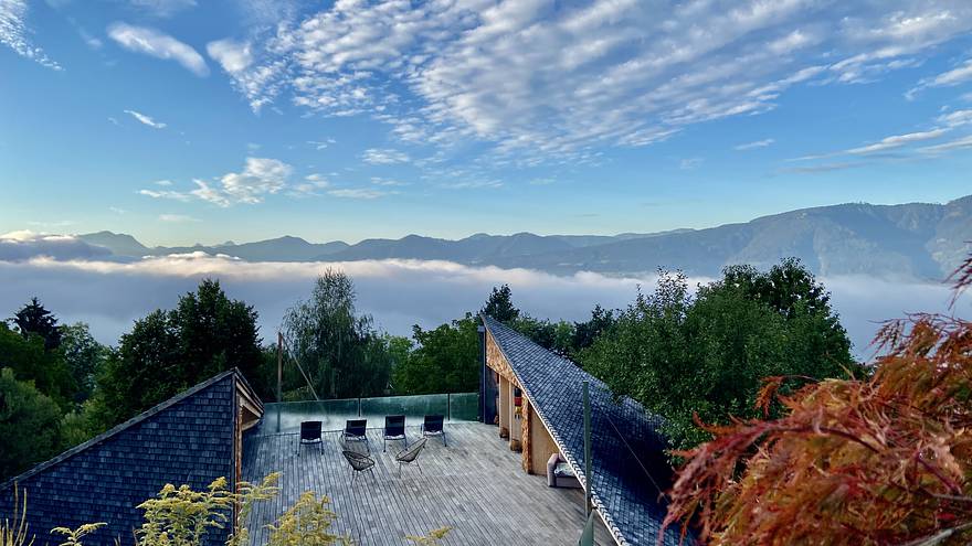 Soami am Morgen - Blick vom Infinitypool