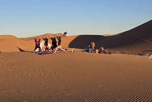 Soul & Sand – Yoga Retreat in der marokkanischen Sahara