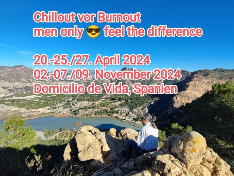 Chillout vor Burnout - feel the difference – men only + women only - chillout experience