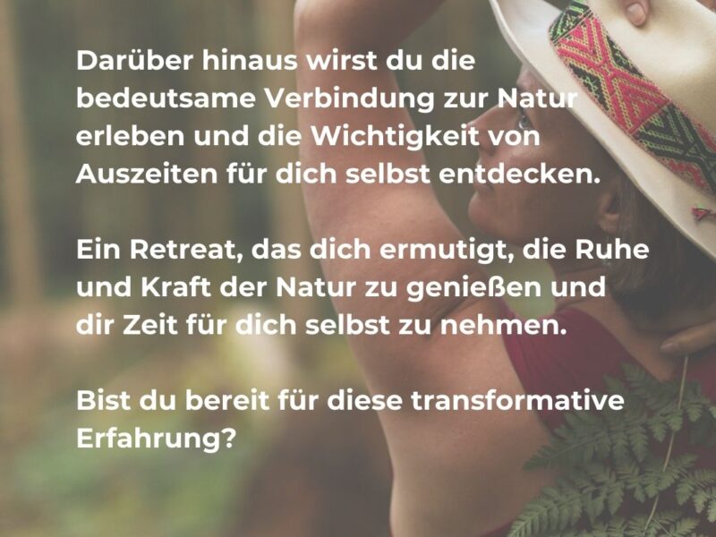 Woman Retreat Reconnect with your TRUE self