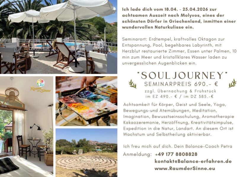 "Souljourney" Achtsamkeit & Coaching & Kreativität