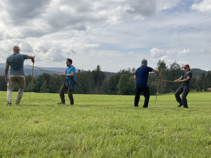Raus und Fechten – achtsam mit Deiner Natur