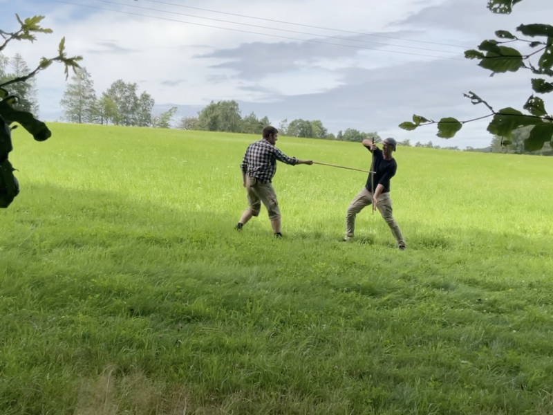 Raus und Fechten – achtsam mit Deiner Natur