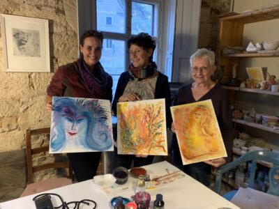 Art Retreat Tanz der Farben: Kreative Rückkehr zur urweiblichen Schöpferkraft im Herzen der Sächsischen Schweiz