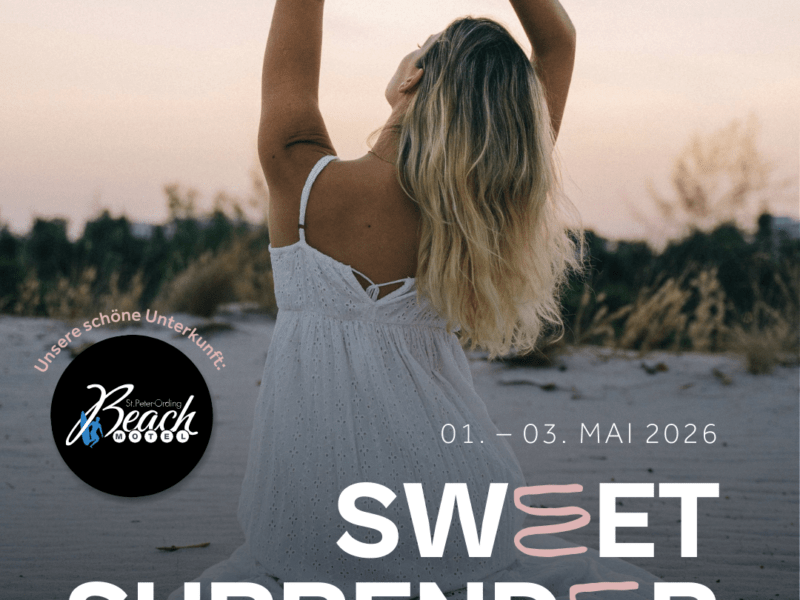 Sweet Surrender - Yoga- und Empowerment Retreat für Frauen