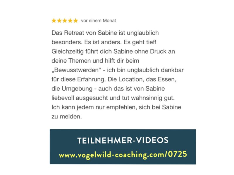 EINE REISE ZU DIR - Dein ganzheitliches Coaching Retreat. Finde in deine Seelenkraft!