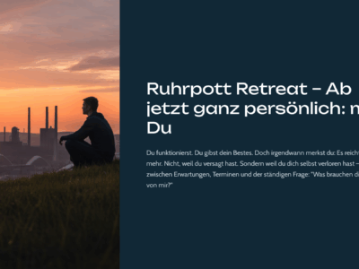 Ruhrpott-Retreat - balanciere dein Leben während du lebst