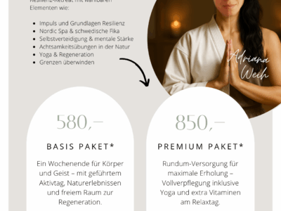 Resilienz Retreat - Schwedisch dem Winter trotzen