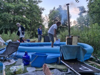 Warm-Wasser-Floaten, Soul- & Bodypanting . Peaceful Flow Event zu Pfingsten