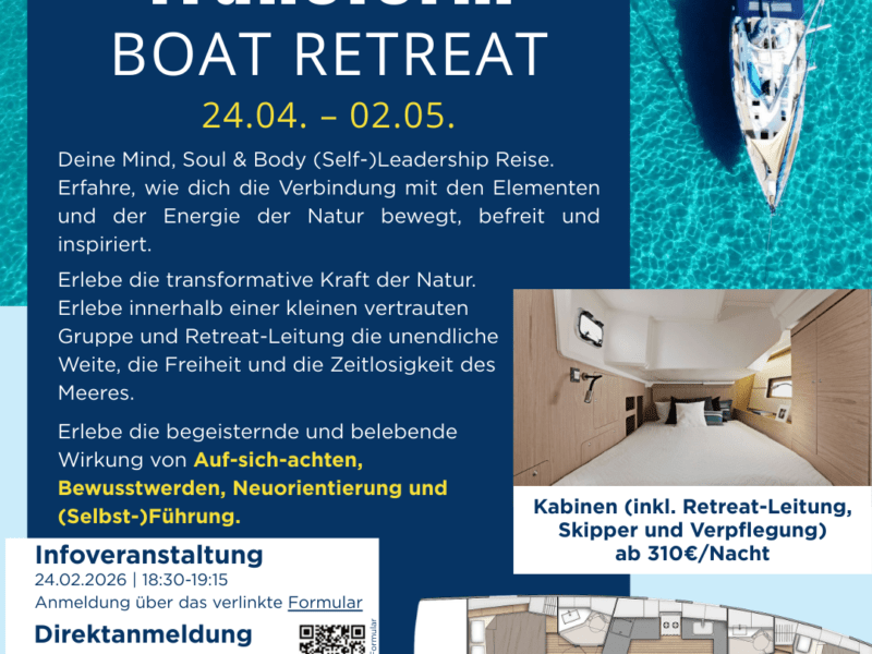 Ready-to-Transform Boat-Retreat